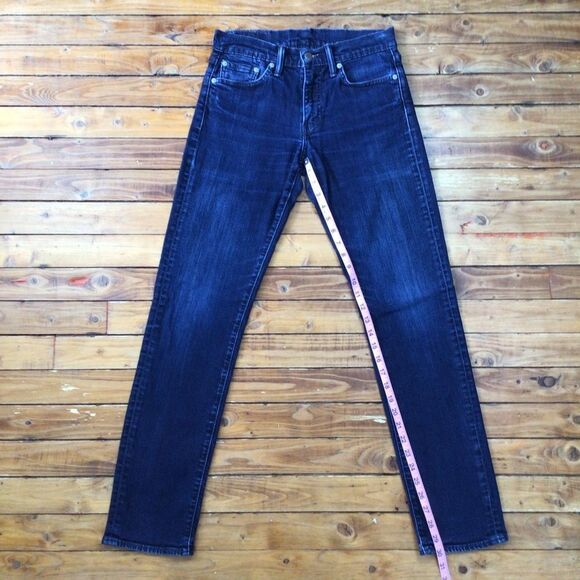 LEVIS 511 slim straight jeans 29 blue denim classic comfortable - Picture 10 of 12